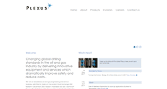 Desktop Screenshot of plexusplc.com